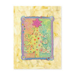 Whimsical Tree Postcard