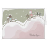 Whimsical Valentine Love Greeting Card