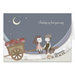 Whimsical Valentine Love Greeting Card