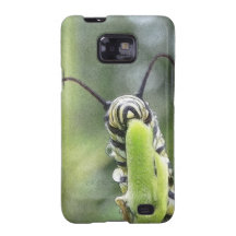 Whimsical Young Monarch Butterfly Caterpillar Samsung Galaxy Cover
