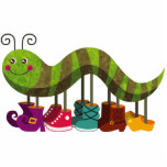 whimsy caterpillar photo sculptures