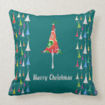 Whimsy Christmas Trees pillows