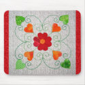 Whimsy Hearts Quilt - Block #2 mousepads