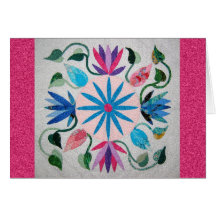 Whimsy Quilt Greeting Card
