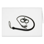 WHIP AND CUFFS cards