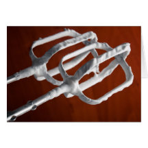 Whipped whisks greeting card