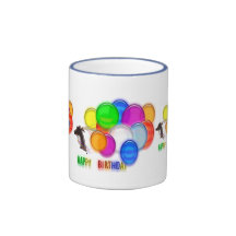 Whippet Celebrate! Coffee Mugs
