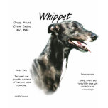 Whippet History Design t-shirts