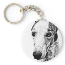 WHIPPET KEYCHAIN