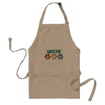 WHIPPET Mum Paw Print 1 Aprons