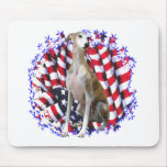 Whippet Patriot Mousemat
