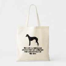 Whippet Tote Bags