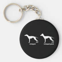 Whippet, Whippet Good Funny Dog Breed Keychain
