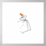 Whirling Dervish - burnt orange posters