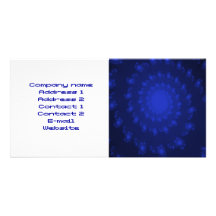 Whirlpool Ocean Depths Customisable Business Card Picture Card
