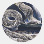 Whirlwind of Lovers Round Sticker