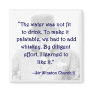 Whiskey and Churchill Fridge Magnet