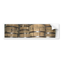 Whiskey Barrels Bumper Sticker