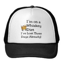 Whiskey Diet Trucker Hat