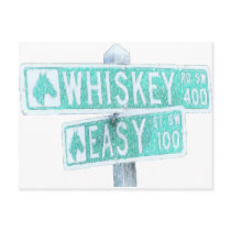 Whiskey & Easy 1 Post Card