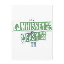 Whiskey Rd & Easy St 2 Postcards