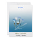 Whispering Flowers invitations