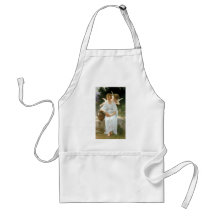 Whisperings of Love, William Adolphe Bouguereau Aprons