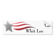 Whit Lee for President Bumper Sticker