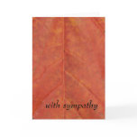 whit symphaty card