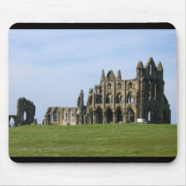 Whitby Abbey In North Yorkshire Mouse Pads
