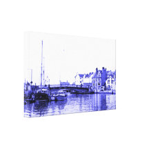 Whitby Waterfront Gallery Wrapped Canvas
