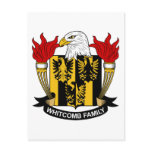 Whitcomb Family Crest postcards