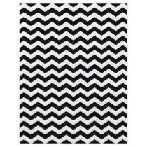 White and Black Zig Zag Custom Flyer
