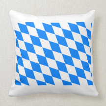 white and blue pillow
