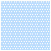 White and Blue Polka Dot Pattern. Spotty. Acrylic Cut Outs