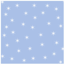 White and Blue Stars Design. Photo Cut Outs