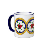 White And Green Luther Rose mugs