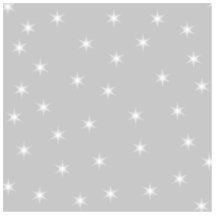 White and Light Grey Star Pattern. Acrylic Cut Outs