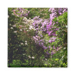 White And Pink Flowering Shrubs flowers Fridge Magnets