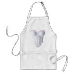 White and Pink Lace Corset aprons