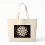 White and Purple Flower bags