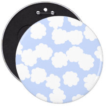 White and Sky Blue Clouds Pattern. Pins