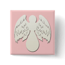 WHITE ANGEL BUTTONS
