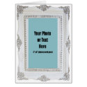 White Antique Porcelain Frame cards
