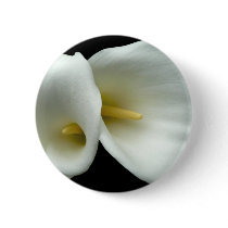 White Arum Lilies Pin