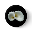 White Arum Lilies buttons
