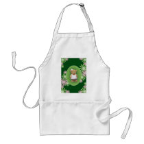 White Ballet Dancer Teddy Bear aprons