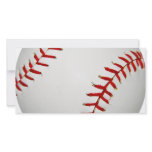White Baseball photo cards