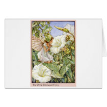 White Bindweed Fairy Cards