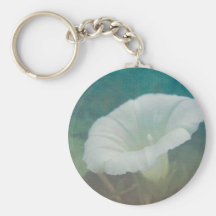 White Bindweed - The Wild Perennial Morning Glory Key Chains